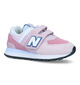 New Balance 574 Baskets en Rose pour filles (319252)