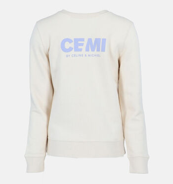 Sweatshirt beige