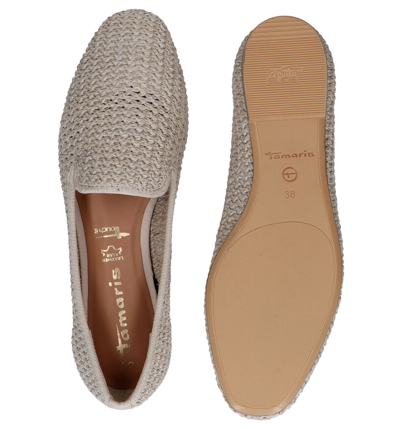 Tamaris Touch it Groene Loafers in stof (292215)