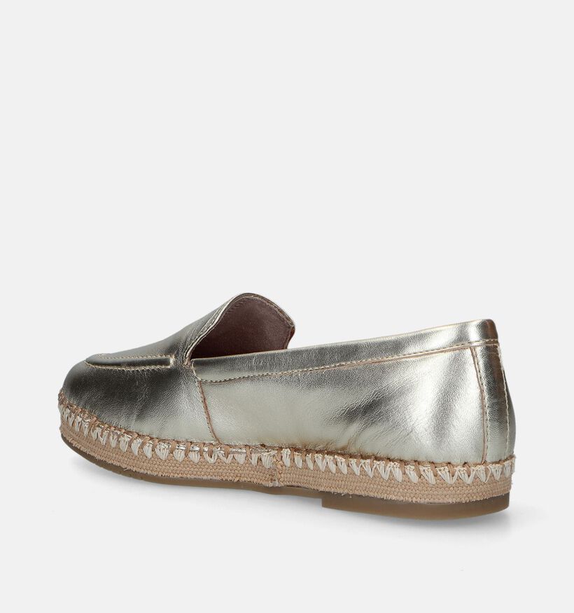 Tamaris Gouden Espadrilles voor dames (338205) - geschikt voor steunzolen