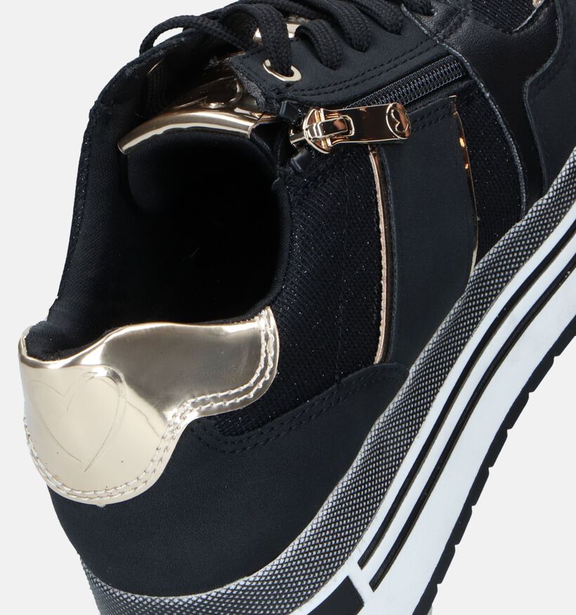 Marco Tozzi Grijze Platform sneakers voor dames (346759) - geschikt voor steunzolen