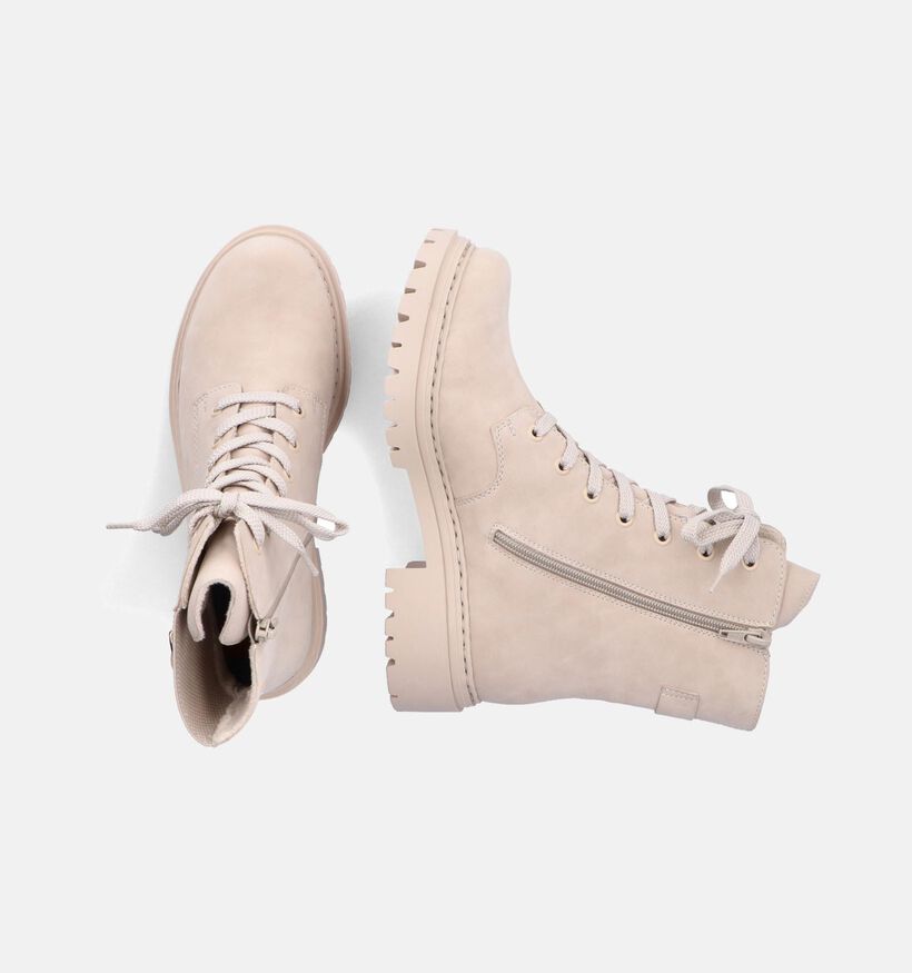 Rieker Ecru Bottines voor dames (347439)