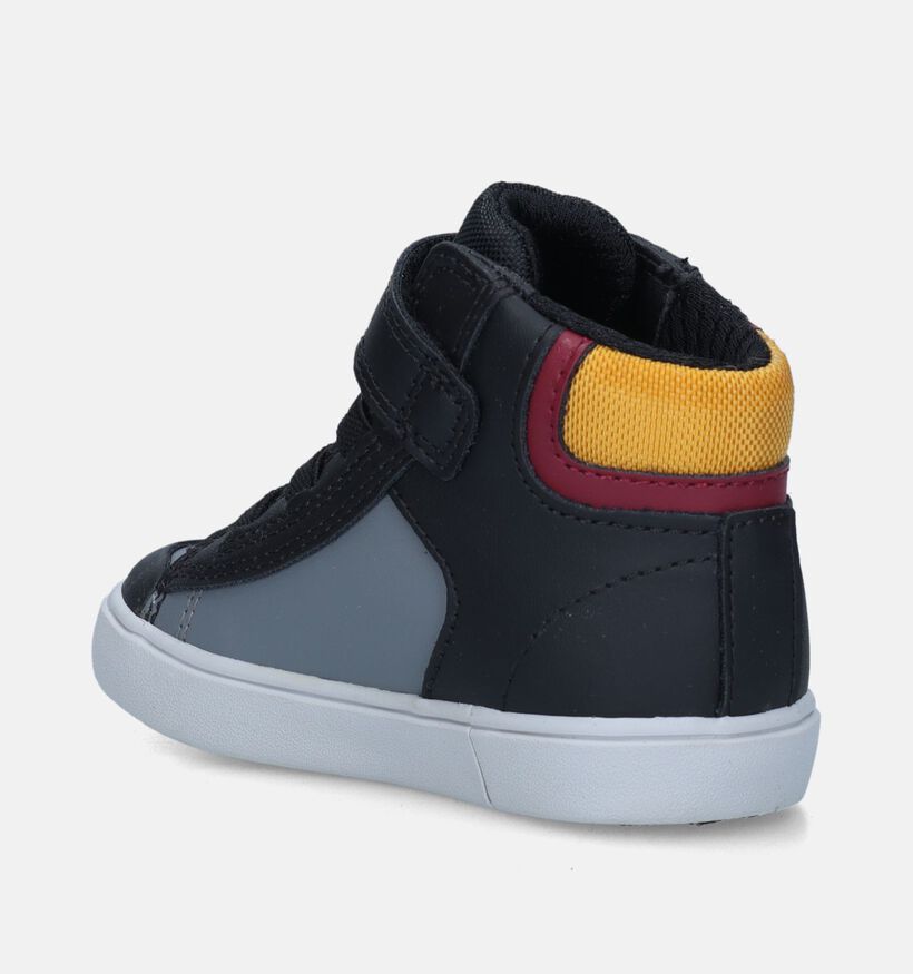Geox Gisli Zwarte Hoge schoenen voor jongens (345937) - geschikt voor steunzolen