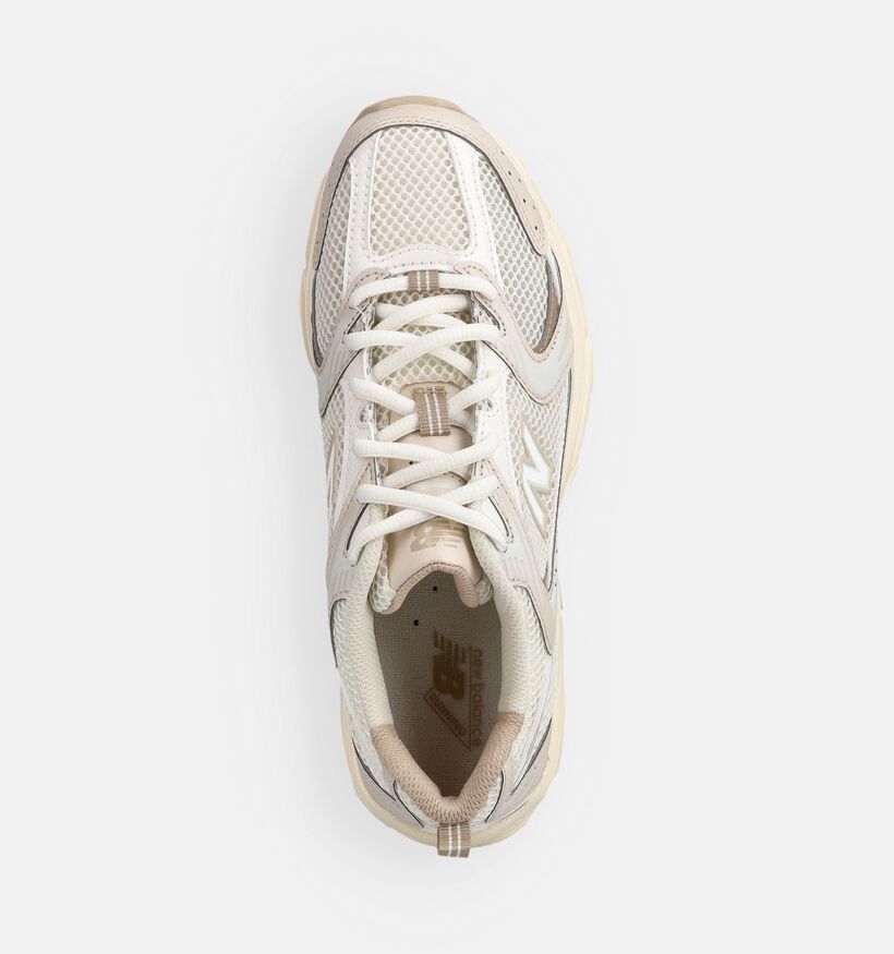 New Balance 530 Baskets en Beige pour femmes (374995) - pour semelles orthop&eacute;diques