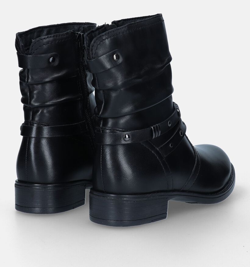 Loli Laly Isy Zwarte Korte laarzen voor meisjes (331429)
