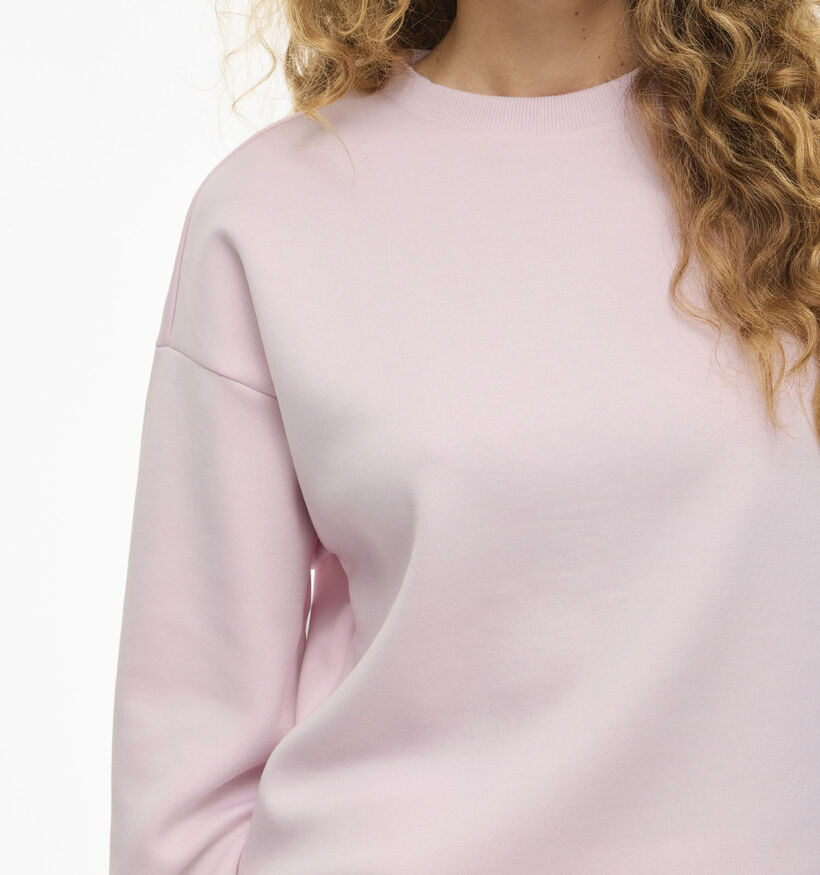 Vila Sandy Sweatshirt en Rose pour femmes (368088)