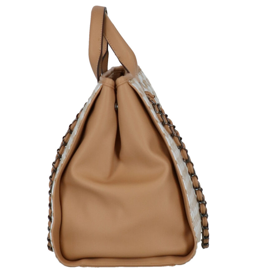 Laurent David Pauline Sac à main en Beige en simili cuir (272018)