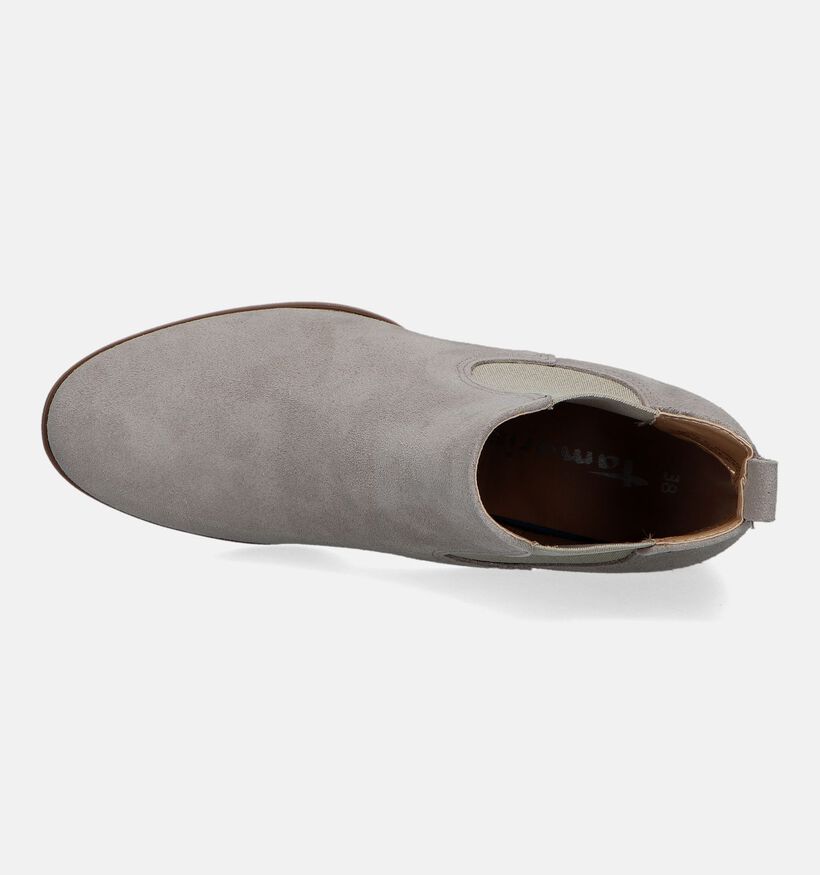 Tamaris Bottines à talons en Taupe pour femmes (357656)