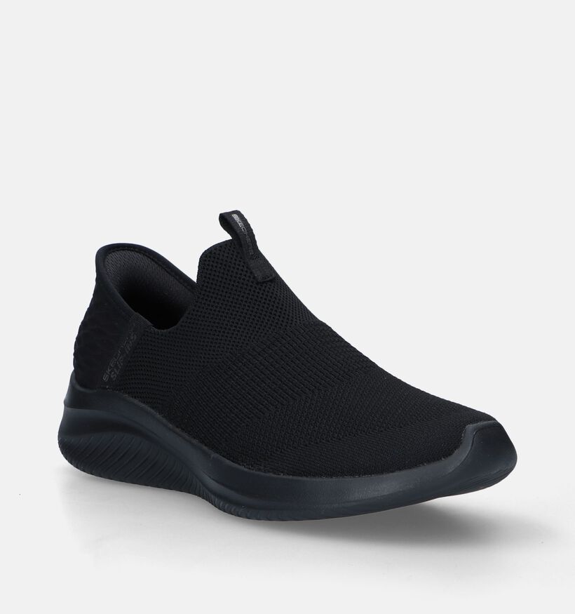 Skechers Slip-ins Ultra Flex 3.0 Cozy Baskets en Noir pour femmes (345113)