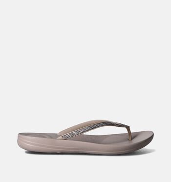 FitFlop Nu-pieds Taupe/Bleu