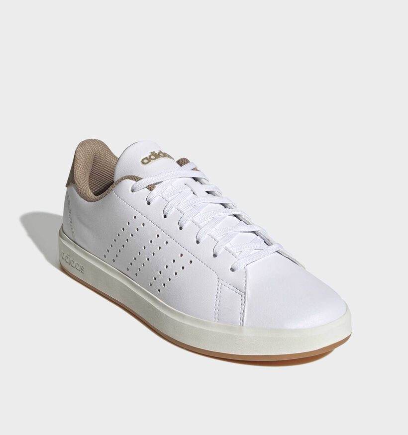 adidas Advantage 2.0 Baskets basses en Blanc pour hommes (366989) - pour semelles orthop&eacute;diques
