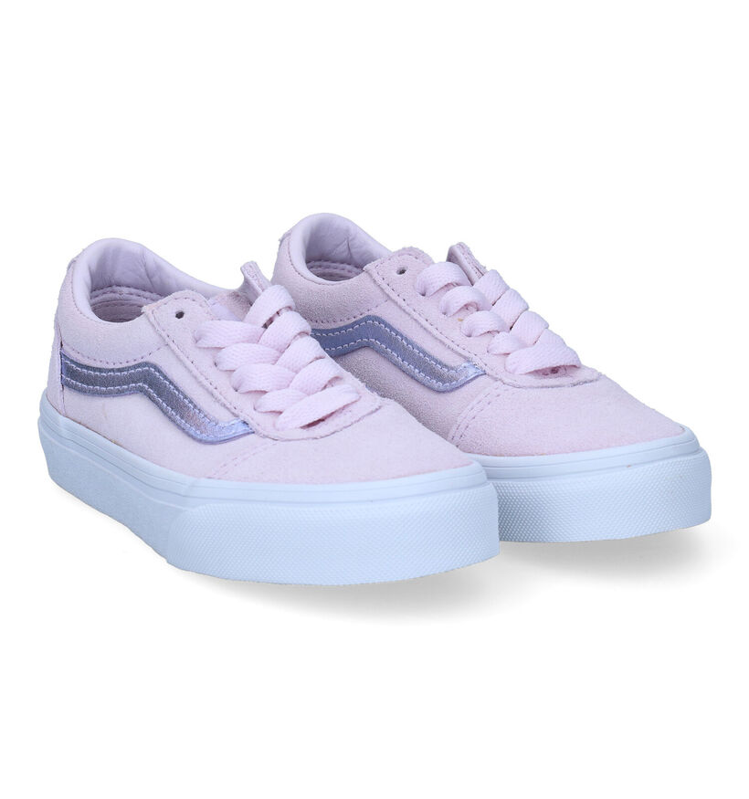 Vans Ward Zwarte Sneakers voor meisjes (343930)