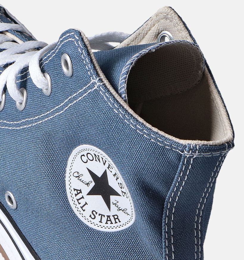 Converse CT All Star Eva Lift Baskets en Bleu pour filles (350929) - pour semelles orthopédiques