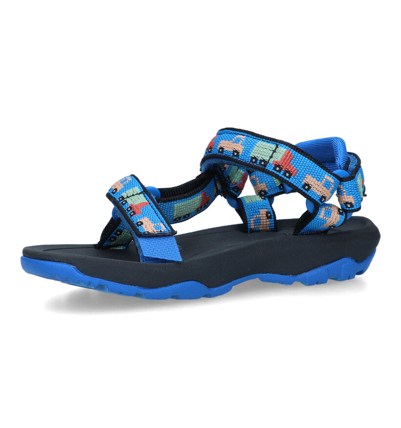 Teva Hurricane Xlt  Sandales de marche en Bleu pour filles, garçons (353990)