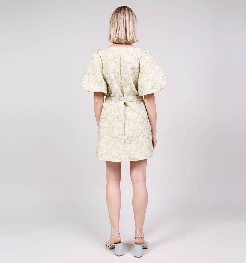 Vila Kaia Jacquard Groene Jurk voor dames (369482)