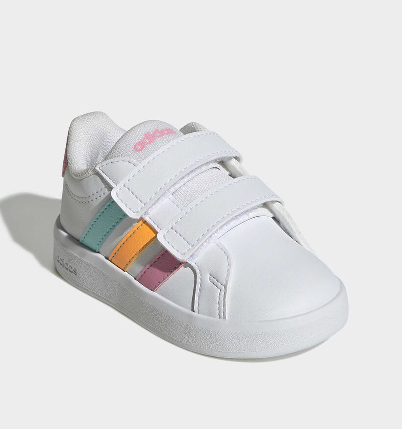 Adidas Grand Court 3.0 Cf I Witte Sneakers voor meisjes (372833) - geschikt voor steunzolen