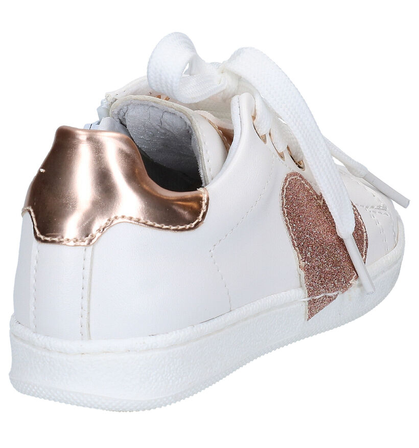 K3 Chaussures basses en Blanc en simili cuir (282890)