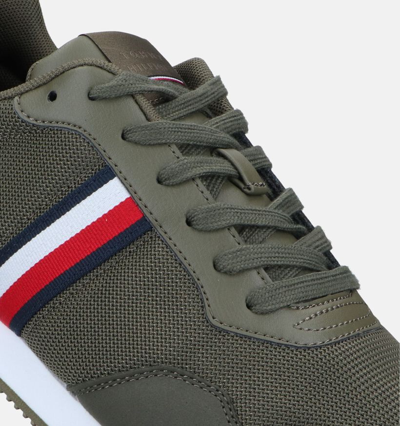 Tommy Hilfiger Core Chaussures à lacets en Vert kaki pour hommes (329365) - pour semelles orthopédiques