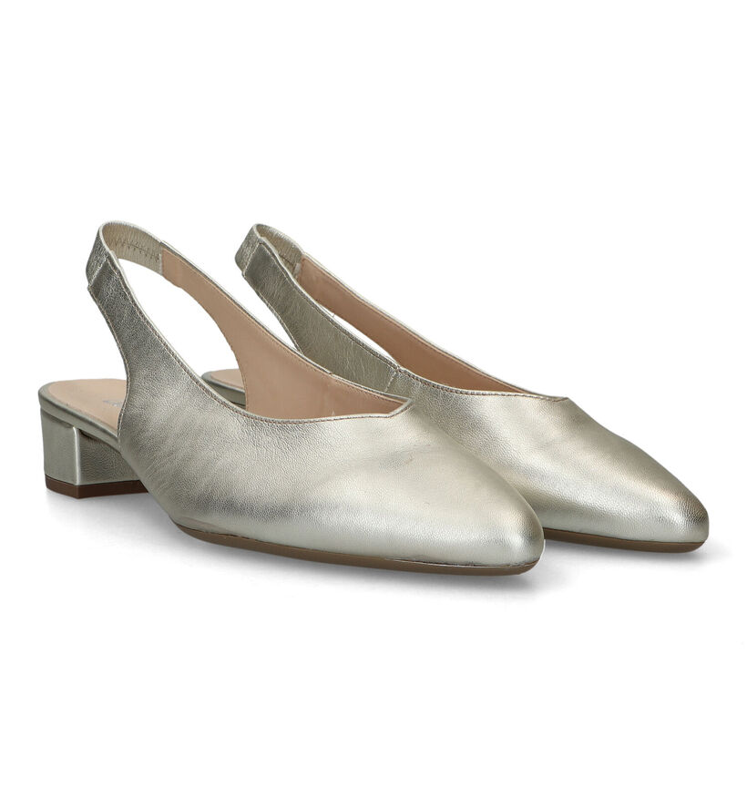 Gabor Gouden Slingback pumps voor dames (323200)