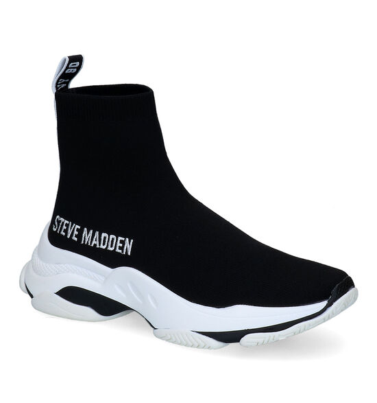 Steve Madden Master Zwarte Slip-on Sneakers 