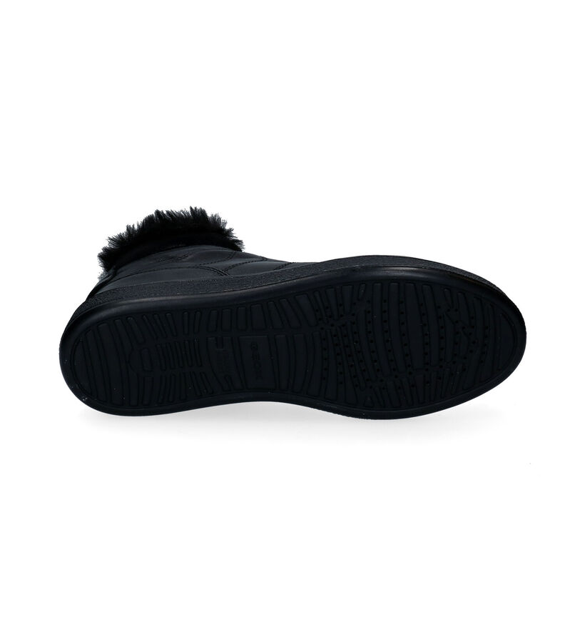 Geox Leelu Witte Hoge Sneakers in leer (298778)