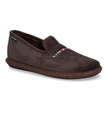 Pantoffels bruin