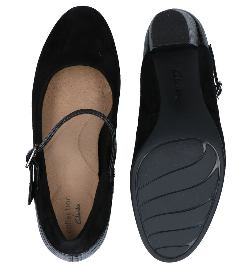 Clarks Alayna Escarpins en Noir en nubuck (280222)