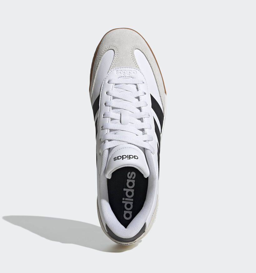 adidas VL Court FC Witte/Zwarte Sneakers voor heren (366732) - geschikt voor steunzolen