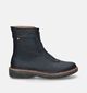 El Naturalista Bottines plates en Noir pour femmes (347337) - pour semelles orthopédiques