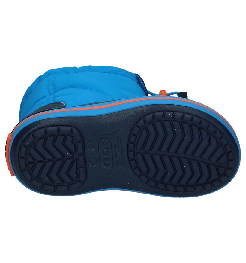 Crocs Crocband Lodgepoint Blauwe Snowboots in kunststof (224400)