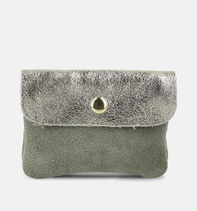 Via Limone Porte-monnaies zipp&eacute; en Vert pour femmes (382752)