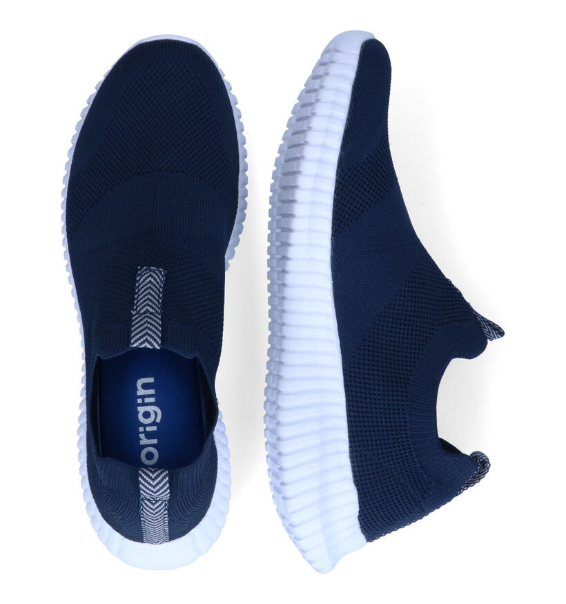 Origin Slip-ons en Bleu foncé pour hommes (323098)