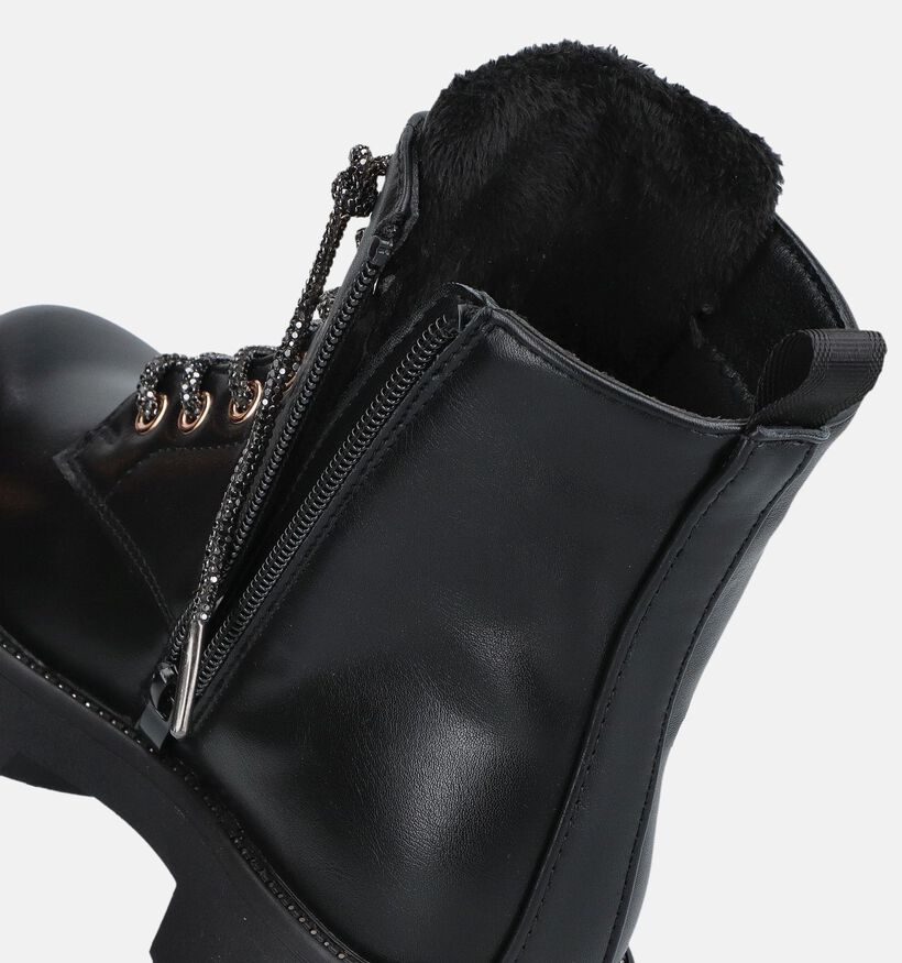 Milo & Mila Zwarte Boots voor meisjes (378700)