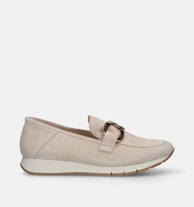 Gabor Comfort Beige Instappers voor dames (336119) - geschikt voor steunzolen