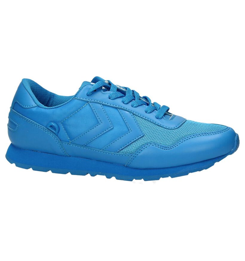 Blauwe Hummel Sneakers in stof (163783)