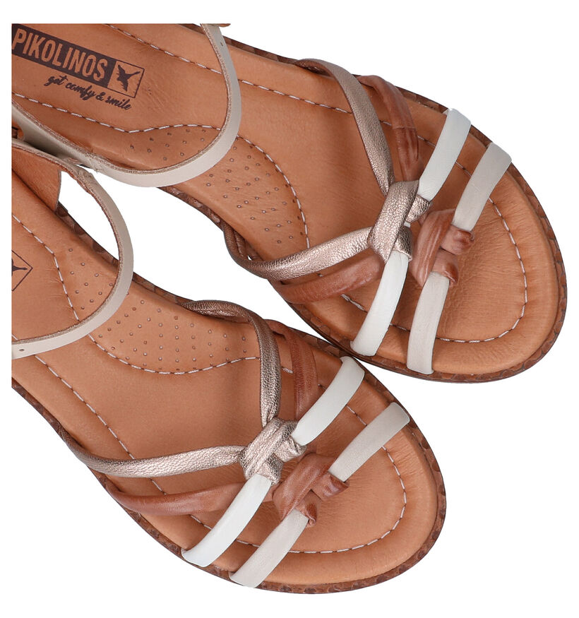 Pikolinos Algar Sandales en Beige en cuir (289107)