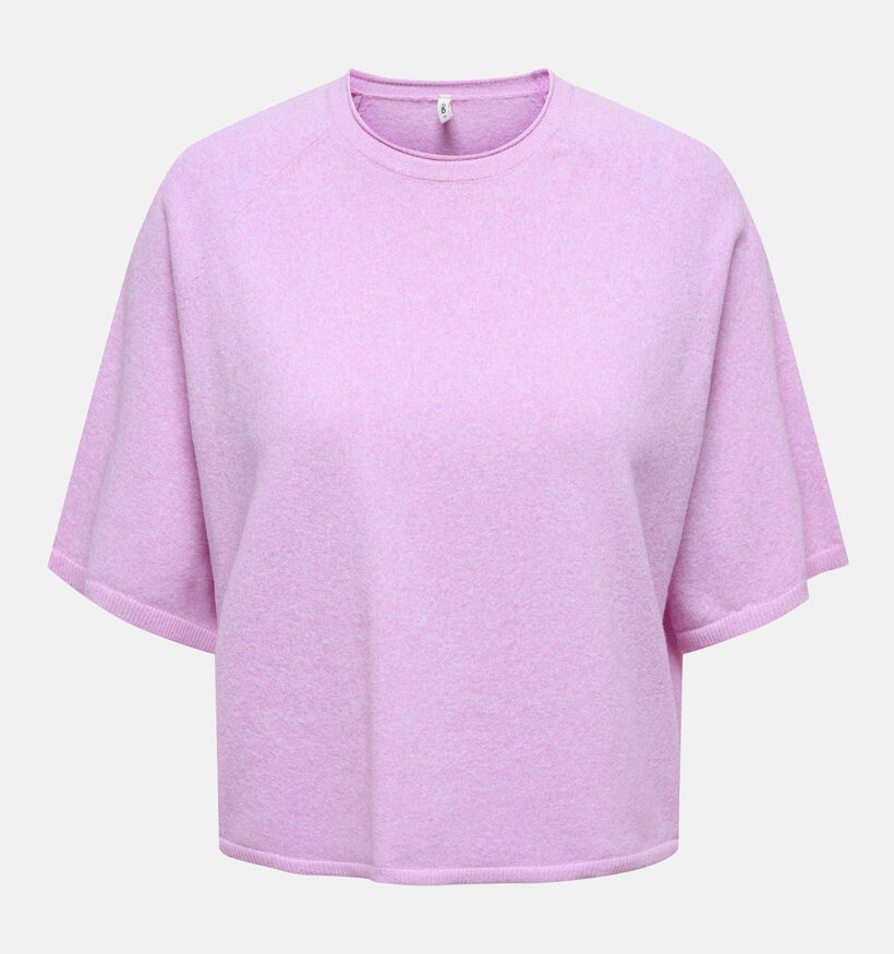 ONLY Carmakoma Loyal T-shirt en Rose pour femmes (374881)