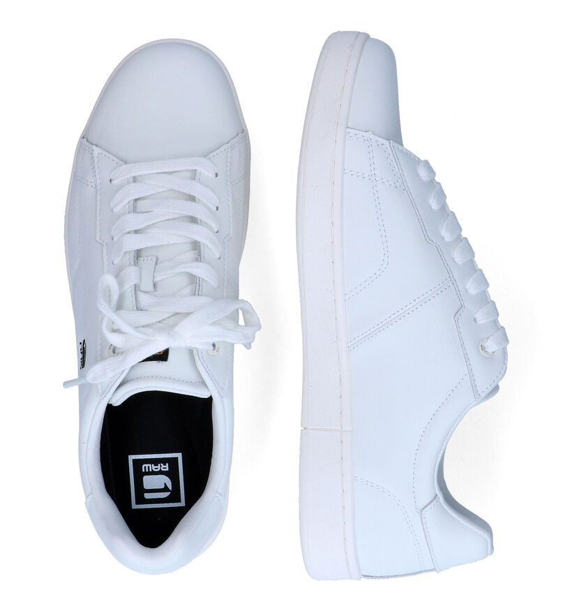 G-Star Cadet Lea Chaussures à lacets en Blanc pour hommes (320073) - pour semelles orthopédiques