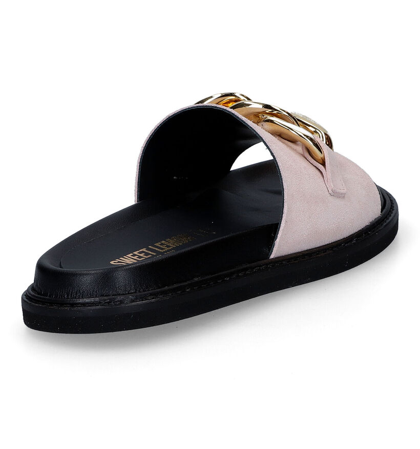 Sweet Lemon Vallon Nu-pieds en Beige en nubuck (308838)