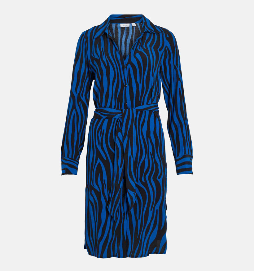 Vila Fini Robe chemise en Bleu pour femmes (328840)