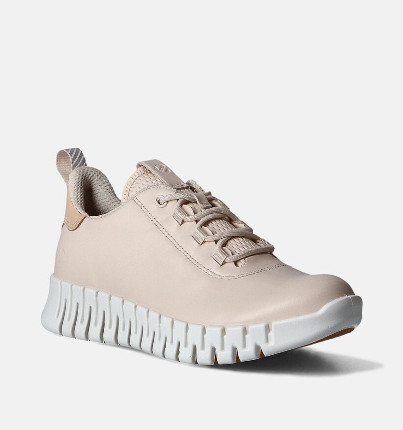 ECCO Gruuv Chaussures à lacets en Beige pour femmes (353342) - pour semelles orthopédiques