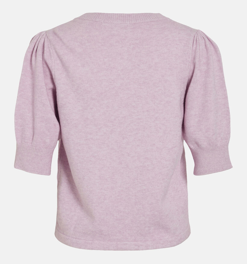 Vila Ril Roze Gebreide trui voor dames (351754)