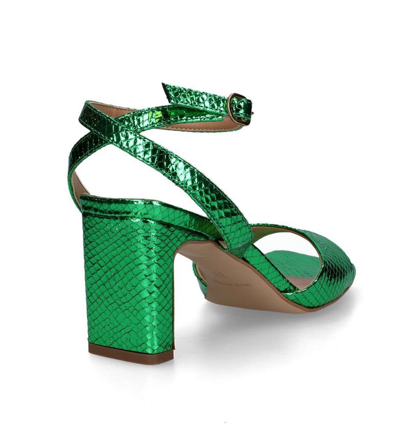 Hampton Bays Groene Sandalen Met Hak voor dames (324213)