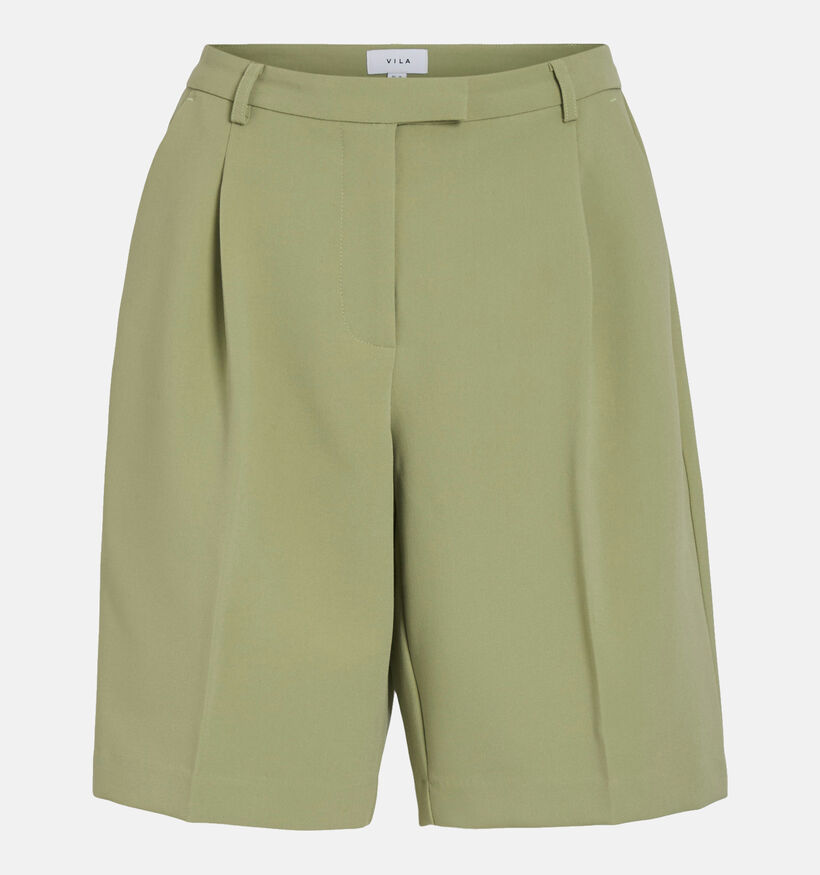 Vila Piniema Short habillé en Vert pour femmes (353192)
