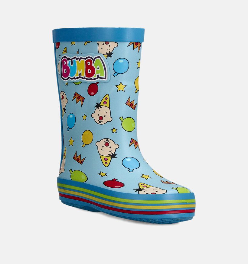 Bumba Bottes de Pluie en Bleu pour filles, garçons (360494) - pour semelles orthopédiques