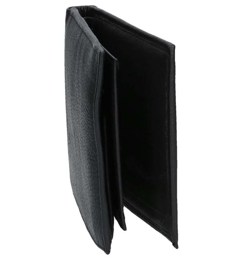 Euro-Leather Zwarte Portefeuille in leer (310412)
