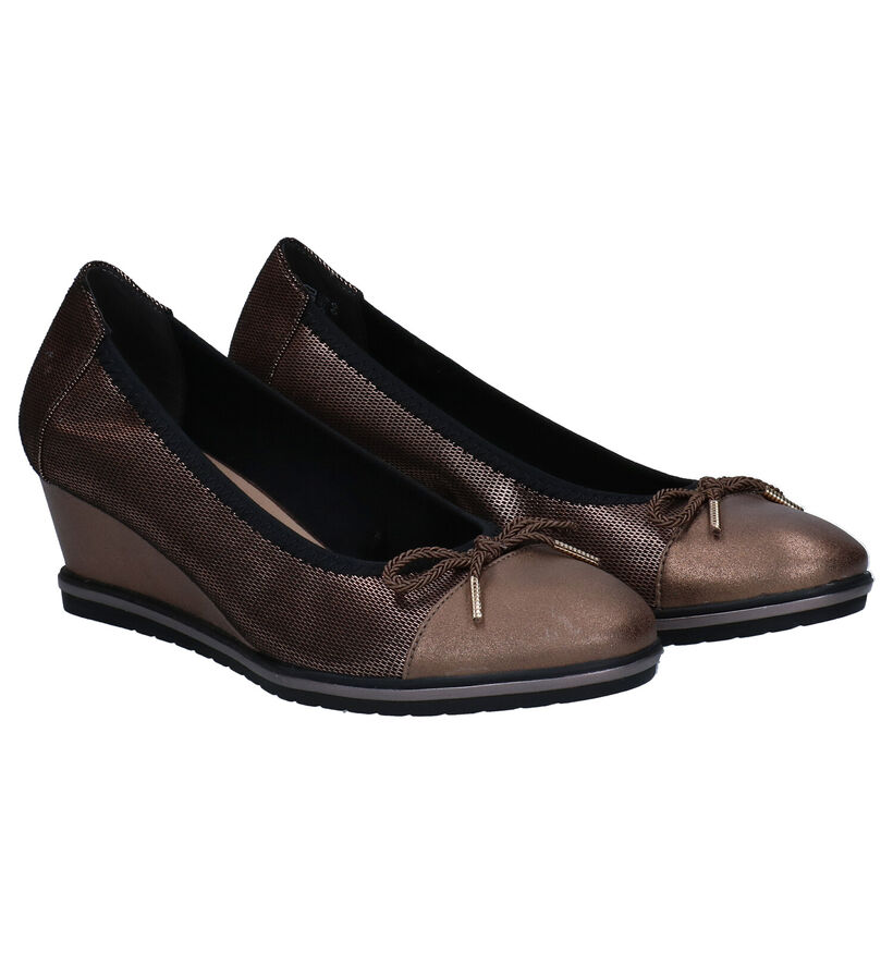 Tamaris TOUCH it Bronzen Pumps in kunstleer (280733)
