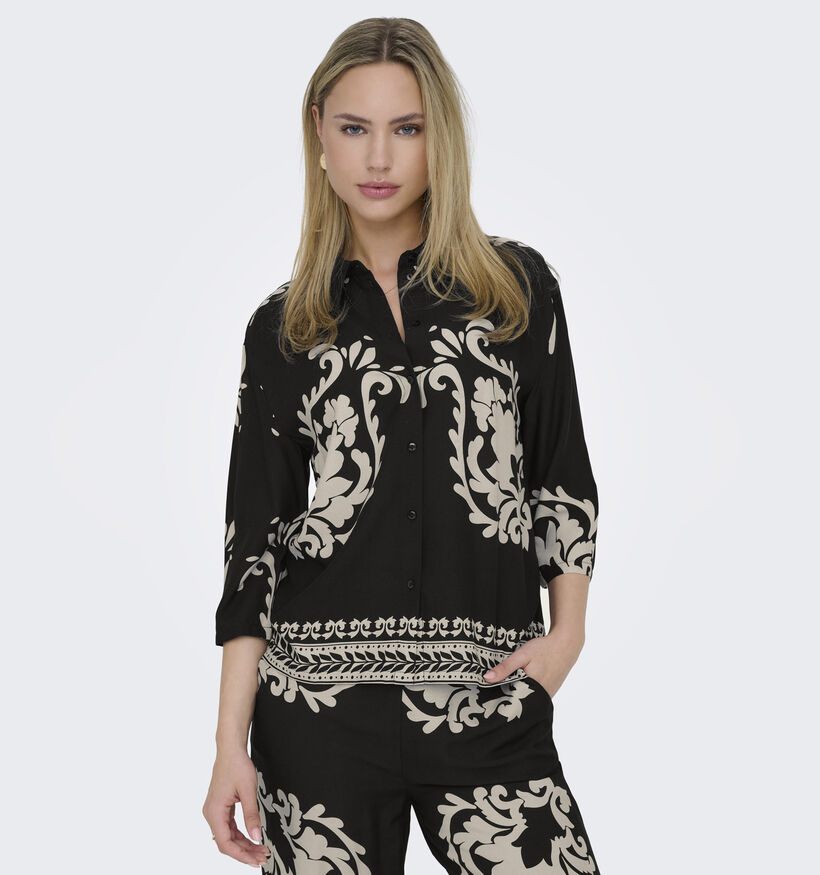 JDY Blouse met Halflange Mouwen Zwart voor dames (359080)