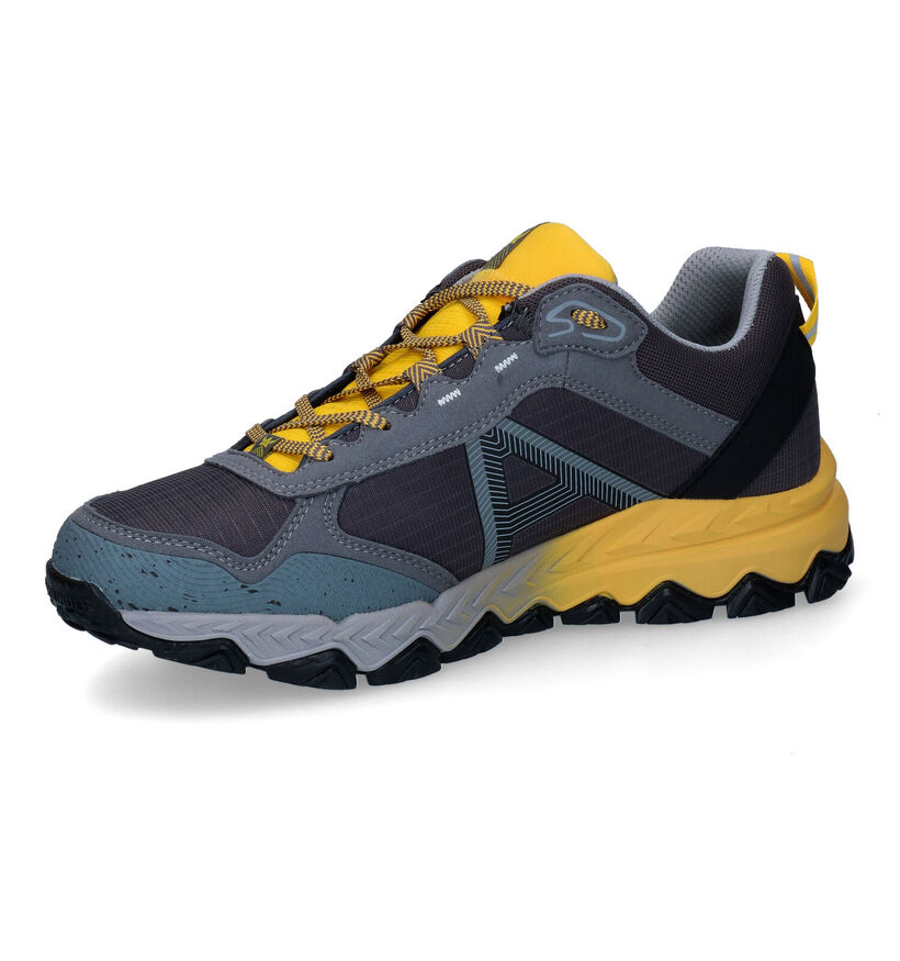 Allrounder Challenge-Tex Chaussures de marche en Gris pour hommes (307316) - pour semelles orthopédiques