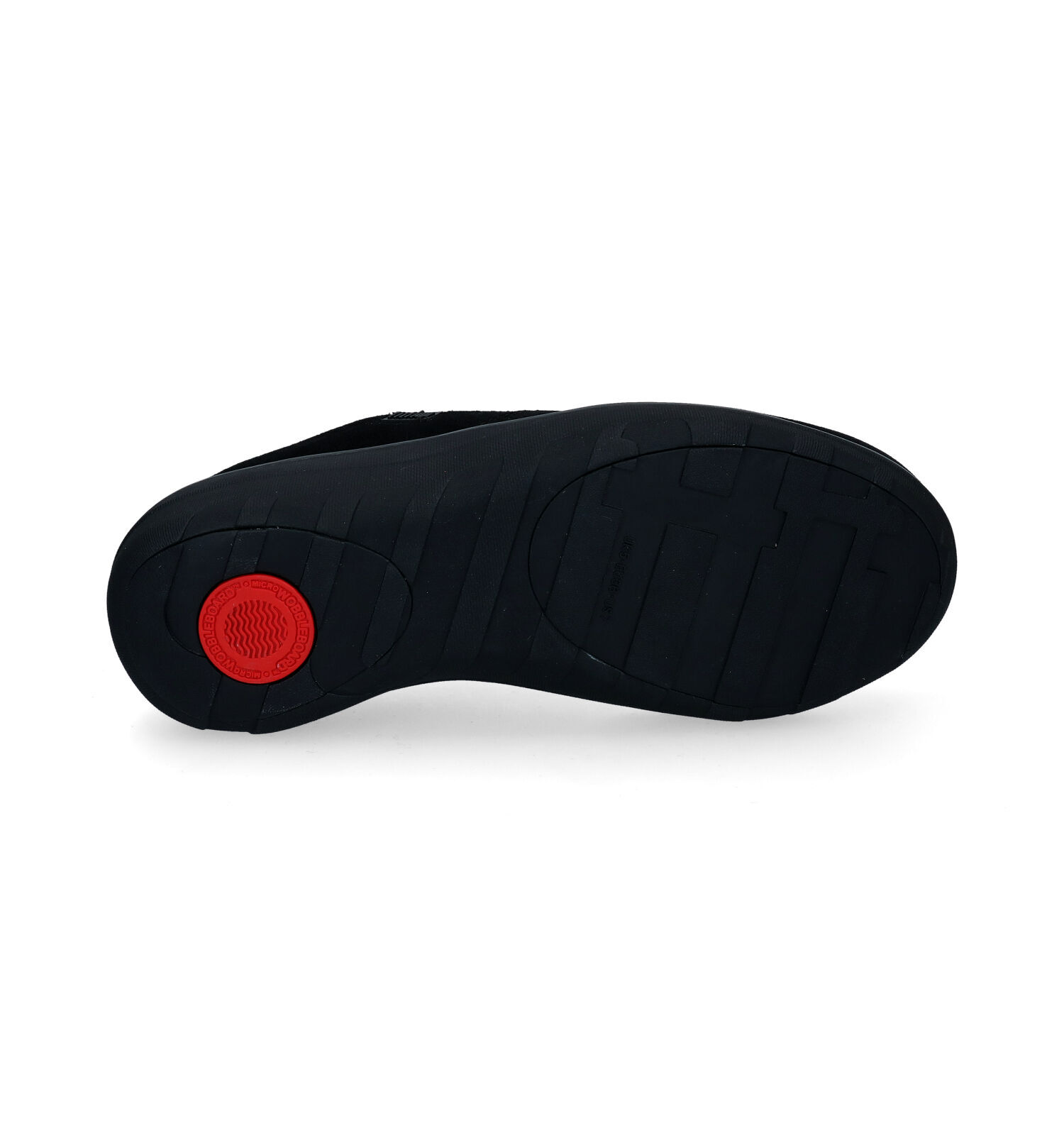 FitFlop Loaff Suede Clog Zwarte Pantoffels Dames Pantoffels Online op TORFS.BE